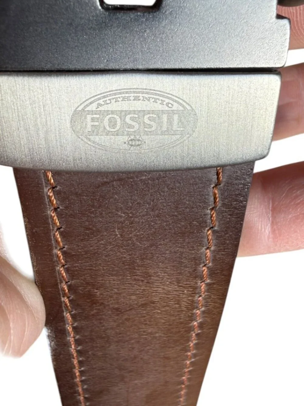 Leather Fossil Men's‎ Belt